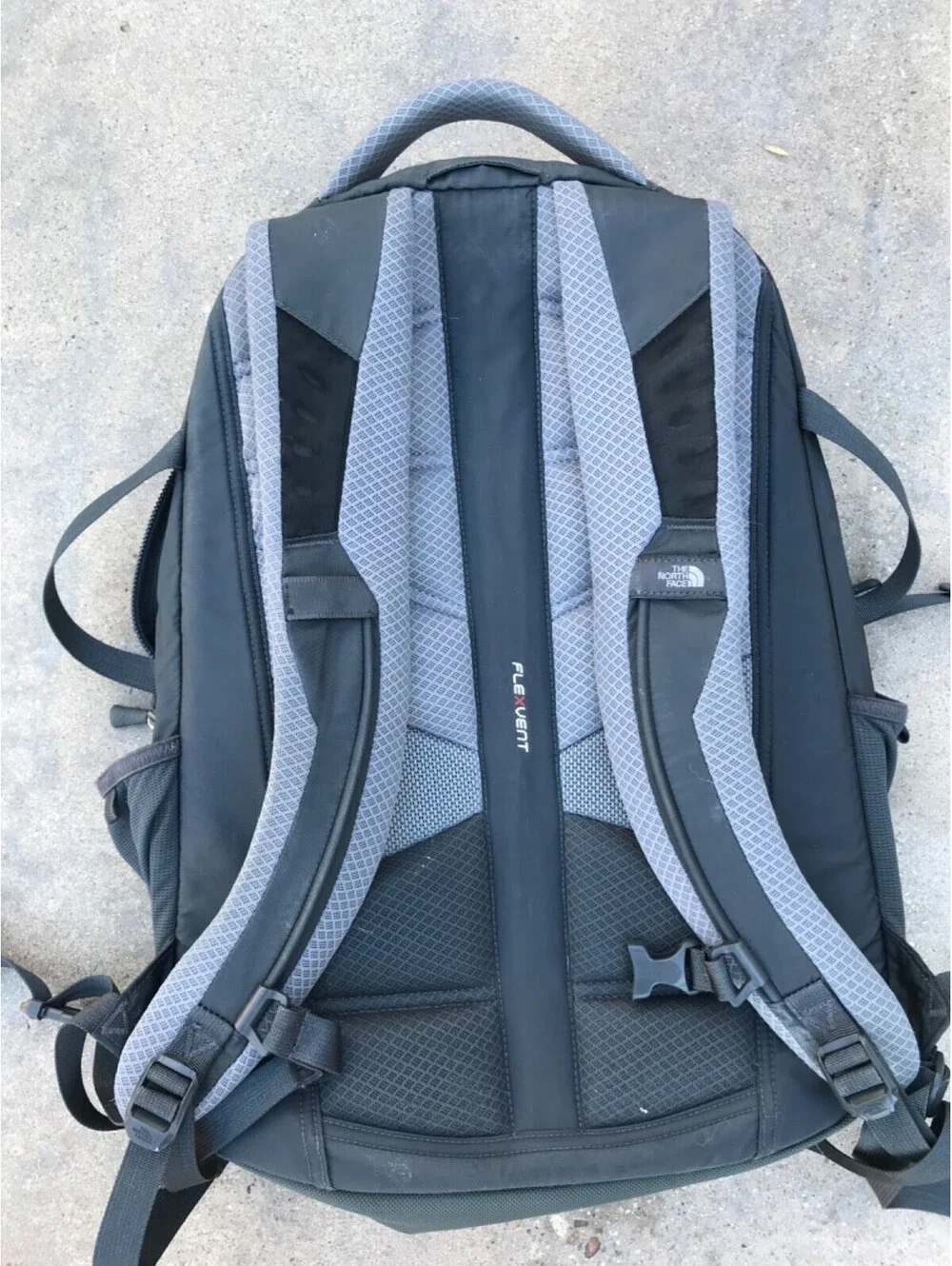 Recon The North Face Backpack Grey & Asphalt Grey Melange Good Condition